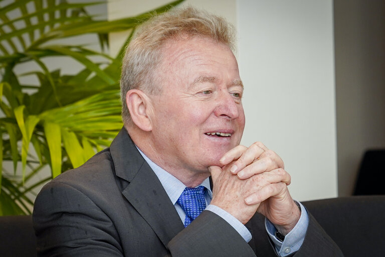 Fotografie 5: David SASSOLI, EP President meets with Janusz WOJCIECHOWSKI,  Commissioner-designate for Agriculture