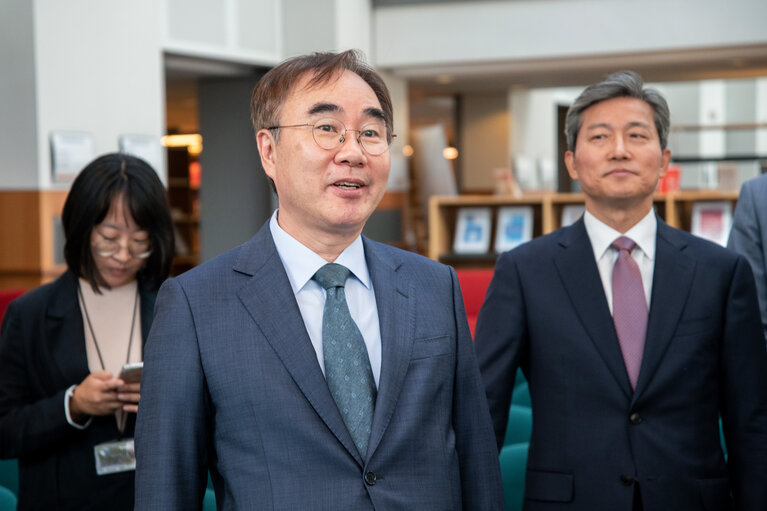 Fotografie 17: Signing ceremony of the Memorandum of Understanding with the South Korean National Assembly