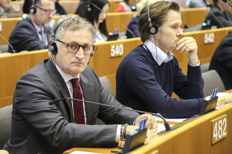 Giuseppe FERRANDINO in the EP in Brussels