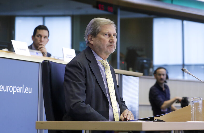 Hearing of Johannes HAHN, Commissioner-designate, Budget and Administration - Opening statement