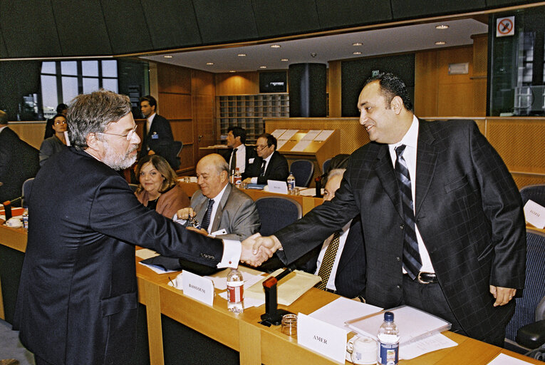 Official visit of Ahmad Fathi SOROUR ,Speaker of the House of Representatives of Egypt at the EP Brussels