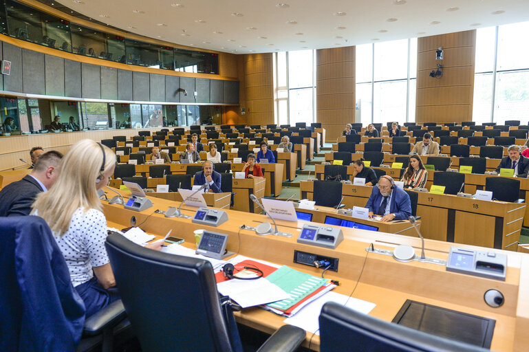 Fotografia 14: Constituent meeting of the Delegation for the EU-North Macedonia Joint Parliamentary Committee