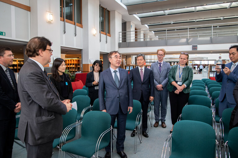 Fotografie 15: Signing ceremony of the Memorandum of Understanding with the South Korean National Assembly