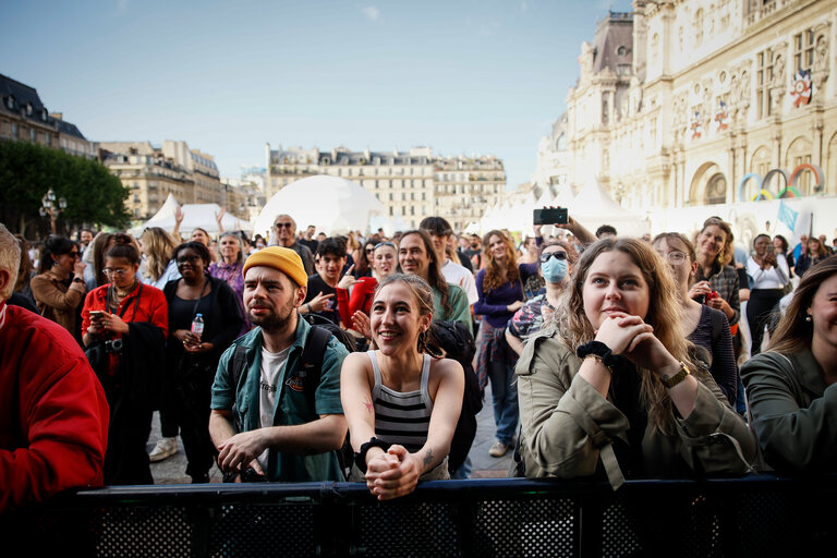 Fotogrāfija 8: Europe Day 2022 in Paris, France