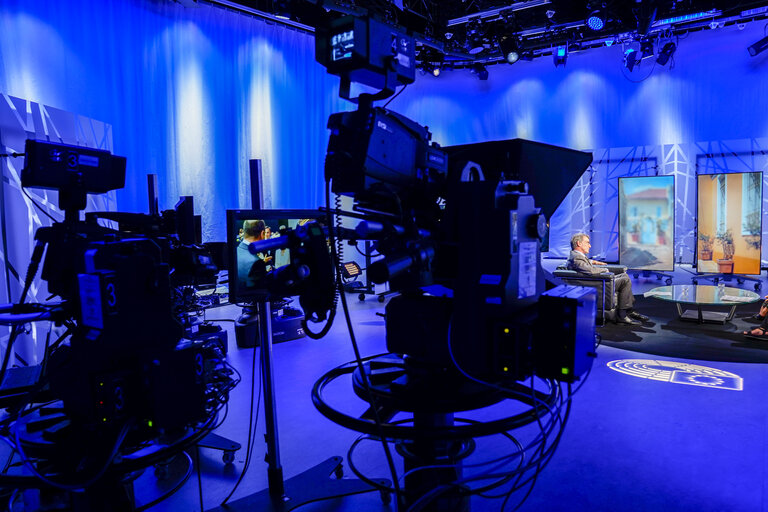 Φωτογραφία 17: David SASSOLI, EP President interviewed by France 24