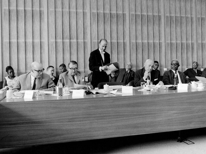 Parliamentary Conference EEC-EAMA Association Joint Committee meeting - BERLIN- Kongresshalle  05-08/07/1965 - Réunion de la Commission paritaire de la Conférence de l'Association CEE-EAMA