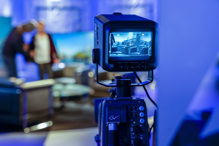 Φωτογραφία 25: David SASSOLI, EP President interviewed by France 24