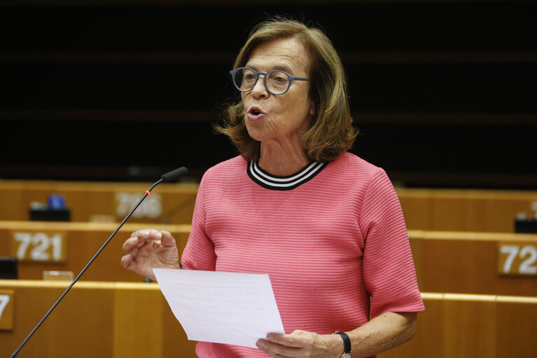 Photo 14 : Plenary session - Council and Commission statements - Preparation of the European Council meeting of 17 and 18 October 2019