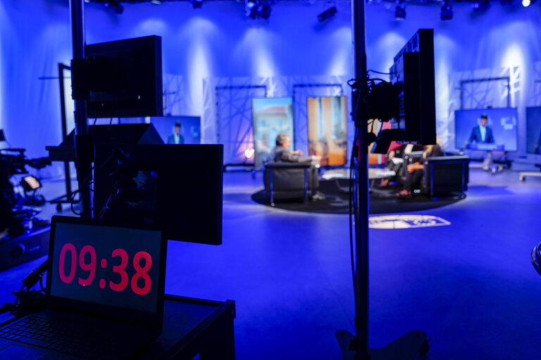 Φωτογραφία 7: David SASSOLI, EP President interviewed by France 24