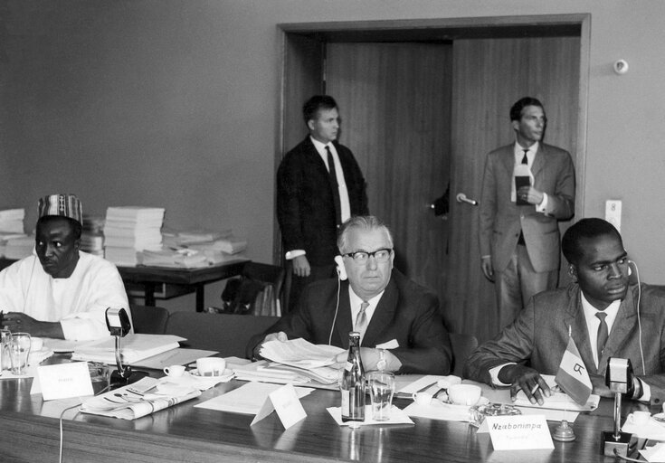 Parliamentary Conference EEC-EAMA Association Joint Committee meeting - BERLIN- Kongresshalle  05-08/07/1965 - Réunion de la Commission paritaire de la Conférence de l'Association CEE-EAMA