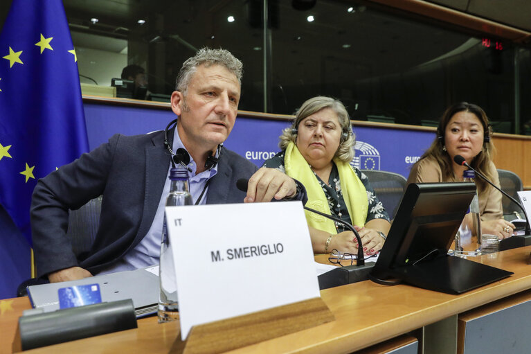 Foto 1: Constituent meeting of the Delegation to the EU-Mexico Joint parliamentary Committee