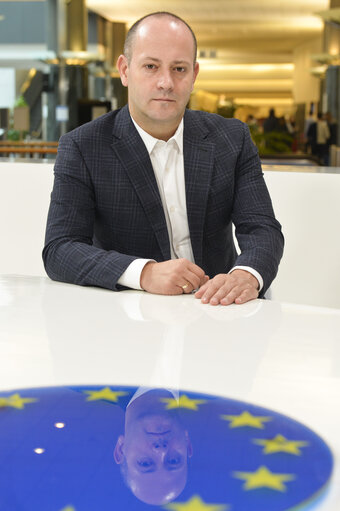 Fotografie 2: Radan KANEV in the European Parliament in Brussels