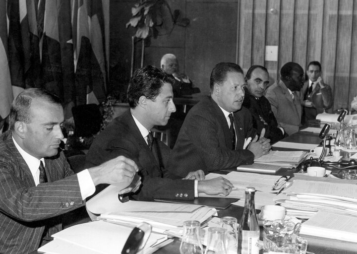 Parliamentary Conference EEC-EAMA Association Joint Committee meeting - BERLIN- Kongresshalle  05-08/07/1965 - Réunion de la Commission paritaire de la Conférence de l'Association CEE-EAMA