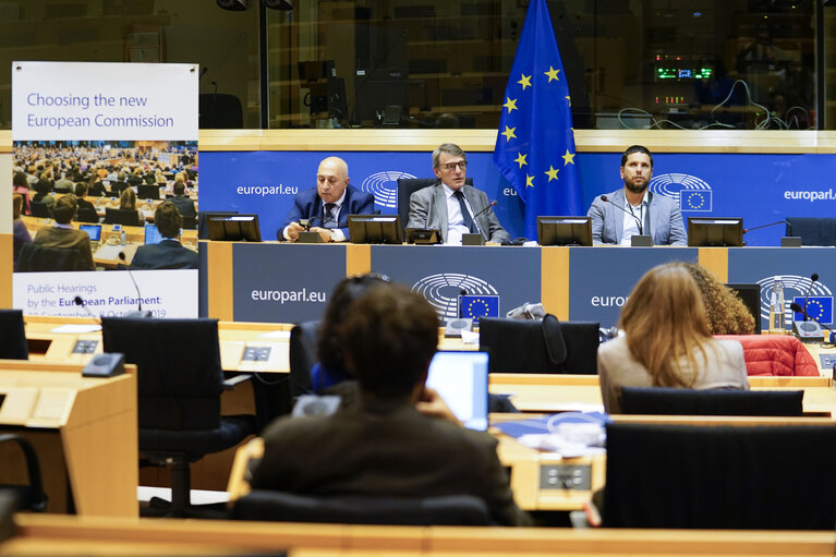 David SASSOLI, EP President participates in a seminar 'Choosing the new European Commission'