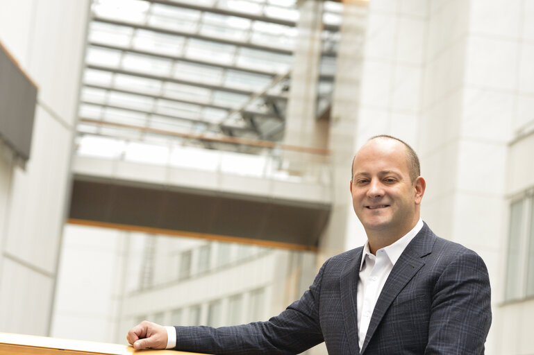 Fotografie 11: Radan KANEV in the European Parliament in Brussels