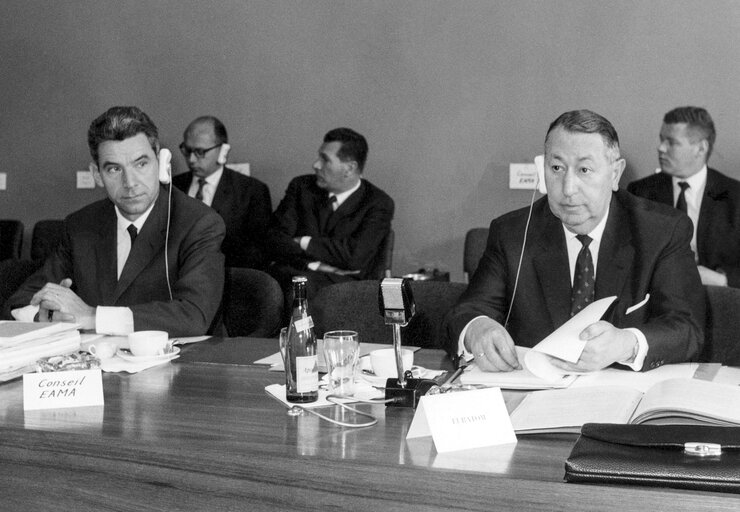 Parliamentary Conference EEC-EAMA Association Joint Committee meeting - BERLIN- Kongresshalle  05-08/07/1965 - Réunion de la Commission paritaire de la Conférence de l'Association CEE-EAMA