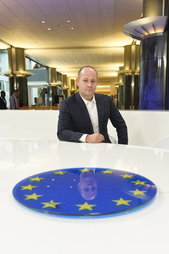 Fotografie 6: Radan KANEV in the European Parliament in Brussels