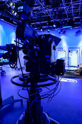 Φωτογραφία 16: David SASSOLI, EP President interviewed by France 24