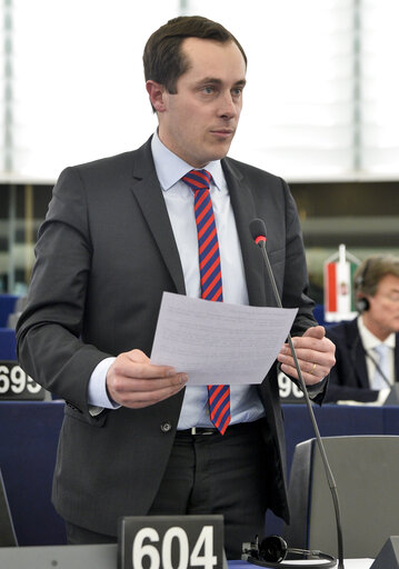 Nuotrauka 1: Plenary session week 3 2015 in Strasbourg - Situation in Ukraine