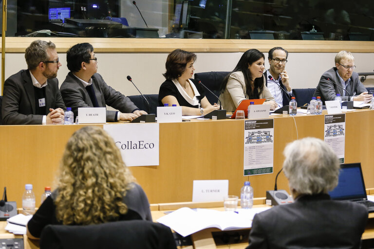Fotografija 1: STOA Workshop: The Collaborative Economy: Impact and Potential of Collaborative Internet and Additive  Manufacturing