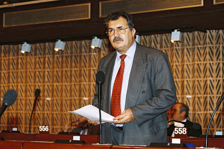 in plenary session at the EP in Strasbourg.