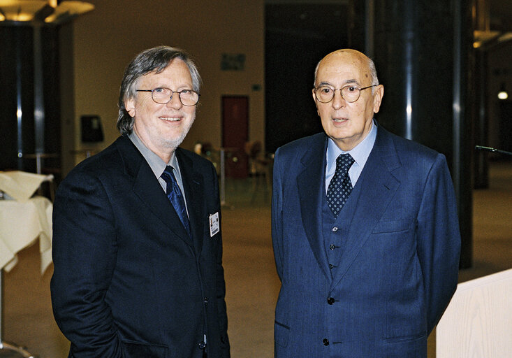 Exhibition artist Antonio NOCERA at the European Parliament