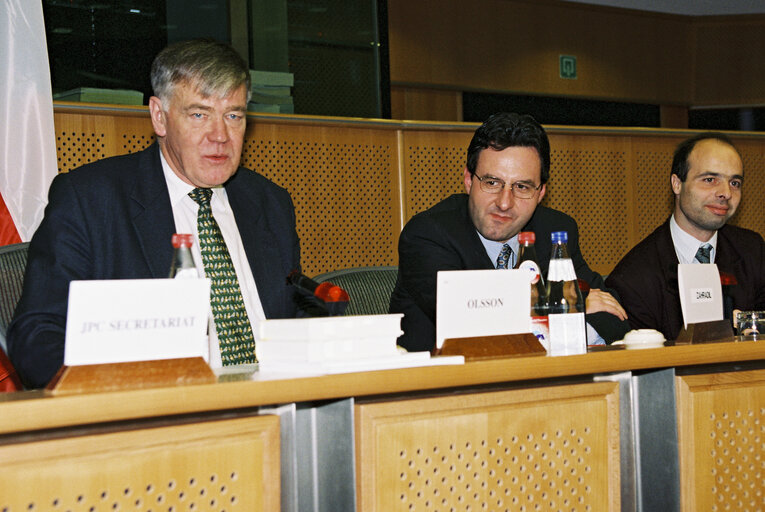 Fotografi 1: Joint Parliamentary Committee meeting EU - Czech Republic