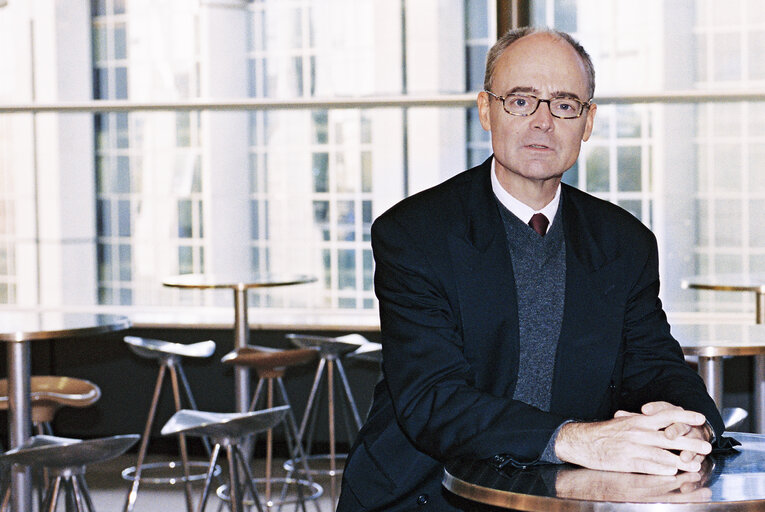 MEP Per STENMARCK in the European Parliament in Brussels