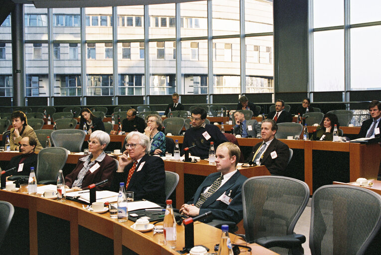 Photo 1 : ECAD Conference at the EP in Brussels