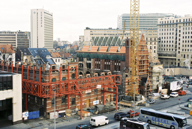 Fotografi 1: Renovation of Van Maerlant Convent in the vicinity of the European Parliament in Brussels