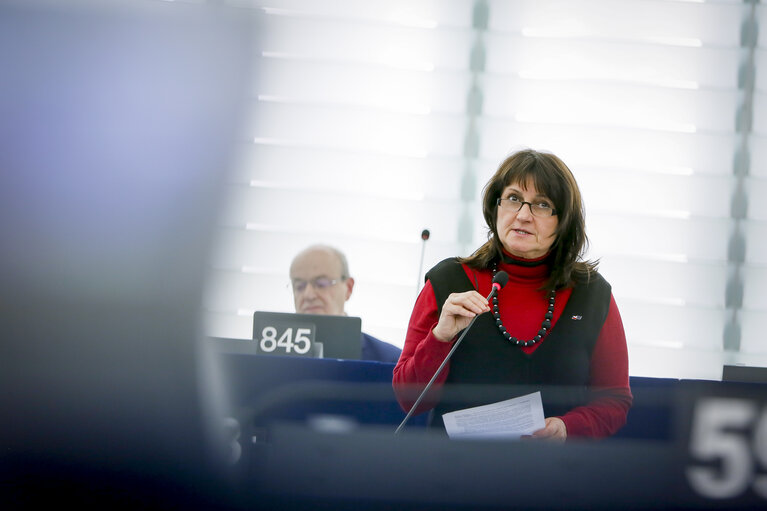 Valokuva 14: EP plenary session- Preparation of the European Council meeting of 13 and 14 December 2018