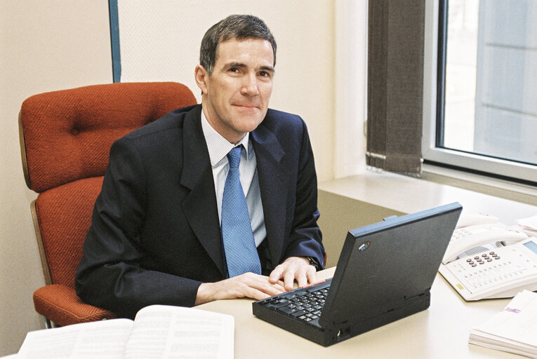 MEP Brendan Patrick DONNELLY at the European Parliament in Strasbourg