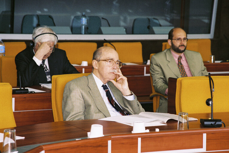 Fotografie 1: Meeting at the European Parliament in Strasbourg