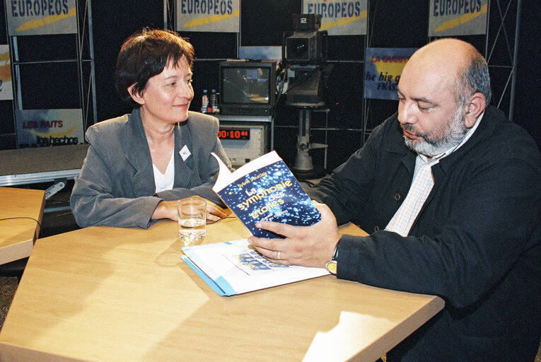 Nuotrauka 1: TV Debate at the European Parliament in Strasbourg