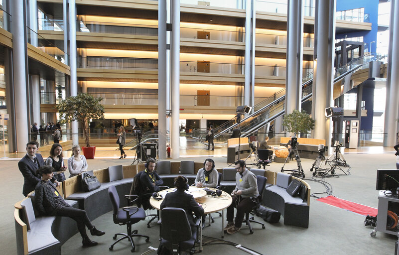 Voxbox set in Strasbourg