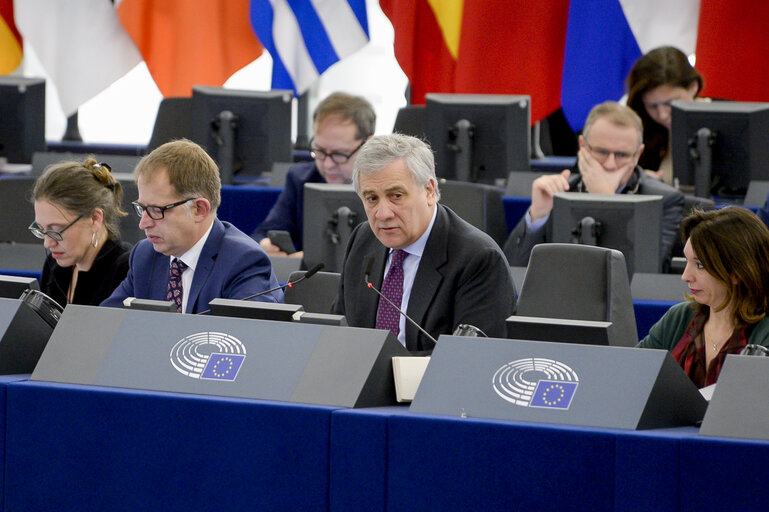 Foto 2: EP Plenary session - Preparation of the European Council meeting of 13 and 14 December 2018