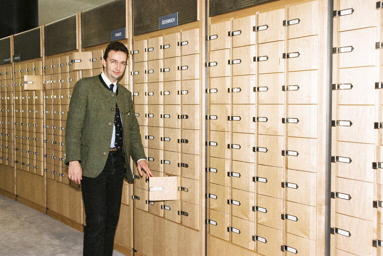 MEP Karl HABSBURG-LOTHRINGEN at the European Parliament in Brussels