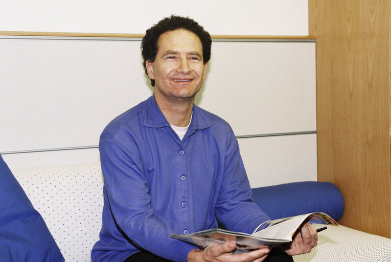 Jean Pierre COT in his office