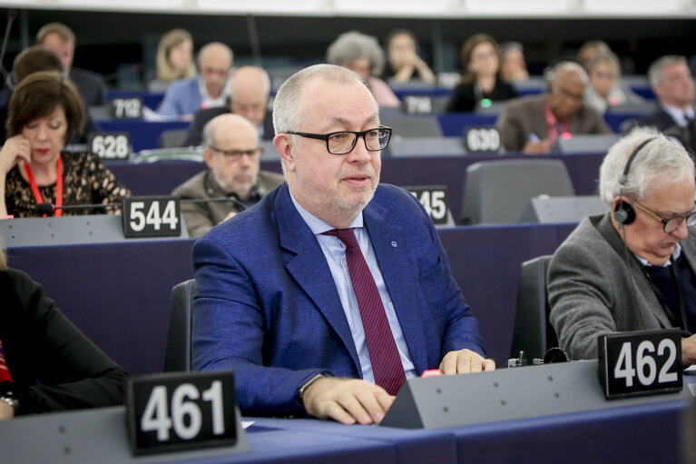 Michael DETJEN in the EP in Strasbourg