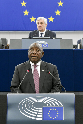 Fotagrafa 1: Address of Cyril RAMAPHOSA, President of the Republic of South Africa