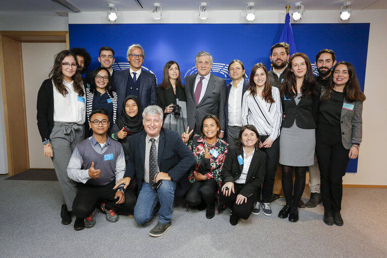 Fotografi 14: Antonio TAJANI, EP President meets with Salvatore CICU