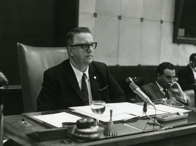 Billede 2: Strasbourg session in October 1970