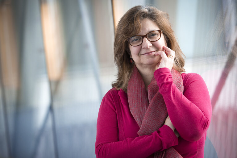 MEP Paloma LOPEZ BERMEJO at the European Parliament in Brussels