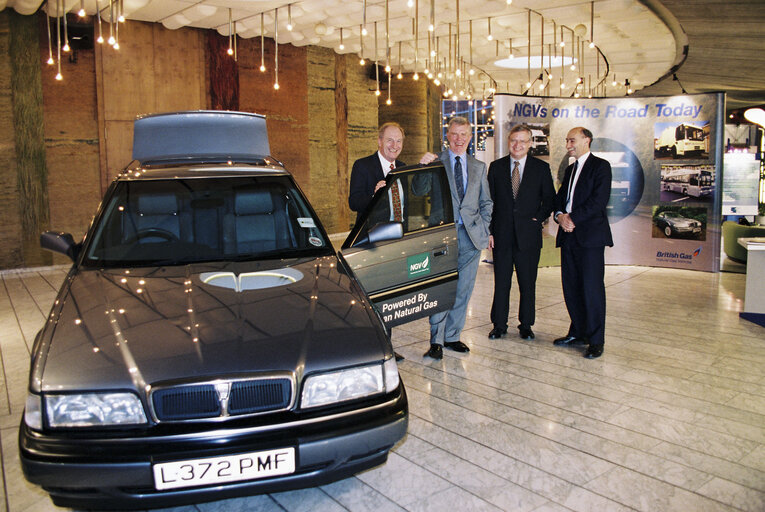 Launching of Natural Gas Vehicles in Strasbourg in April 1996.