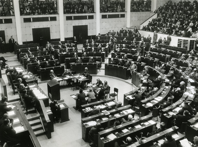 Strasbourg session in January 1968