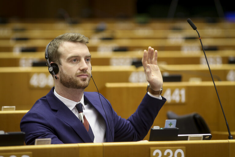 Fotografie 9: Jakob DALUNDE in the EP in Brussels