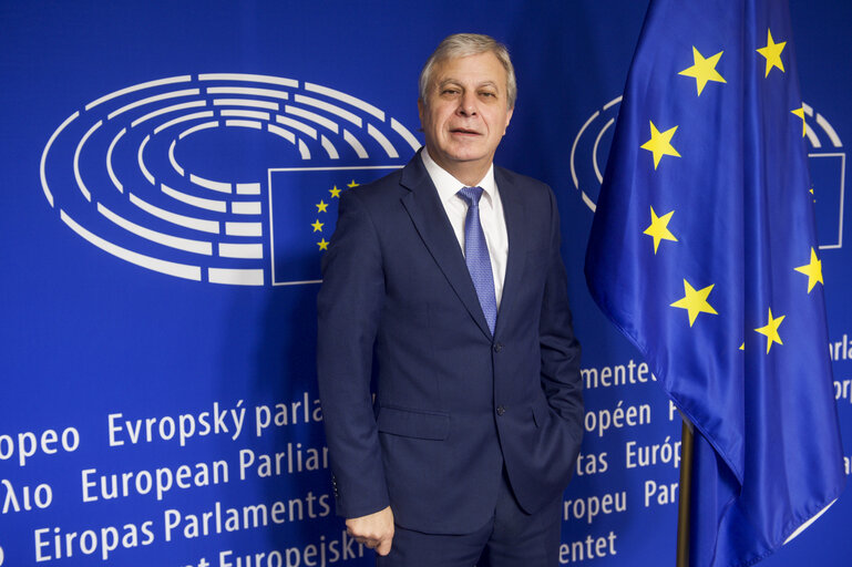 Lefteris CHRISTOFOROU in the EP in Brussels
