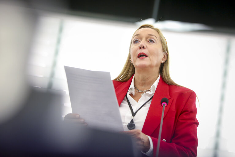 Valokuva 4: Marlene MIZZI in the EP in Strasbourg