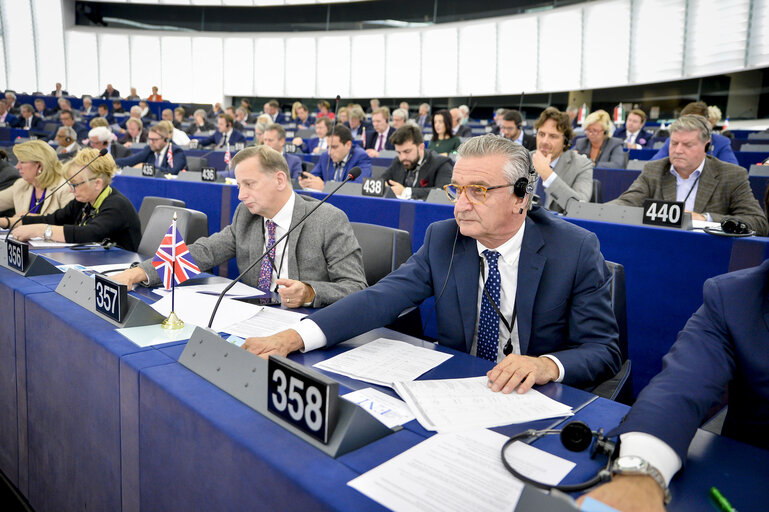 Giancarlo SCOTTA in the EP in Strasbourg