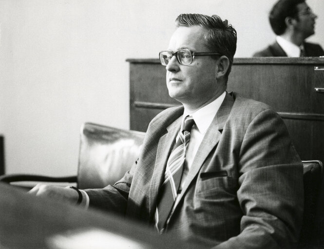 Willem SCHOLTEN in July 1956